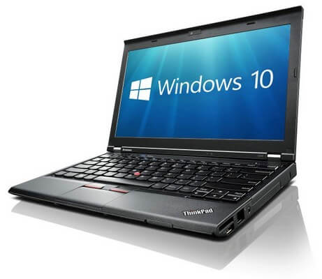 На ноутбуке Lenovo ThinkPad X230 мигает экран